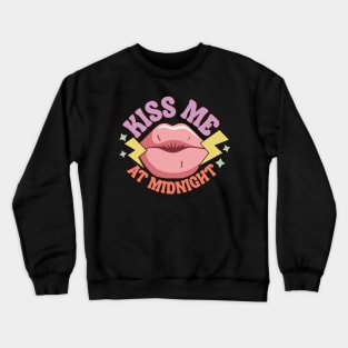 Kiss Me At Midnight Crewneck Sweatshirt